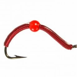 Yellowstone Fly Goods Firebead Steel Worm Flies