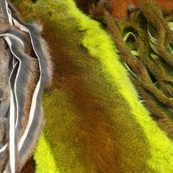 Hareline Fly Tying Complete Micro Stripped Pine Squirrel Hide