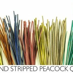 Natures Spirit Polish Stripped Peacock Quills