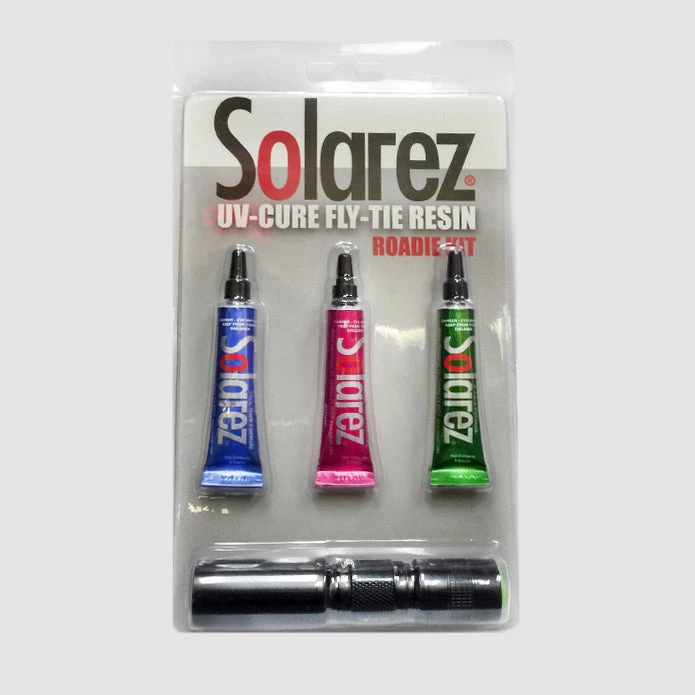 Solarez Fly Tying UV-Cure Fly-Tie Fishing Roadie Kit 1 Solarez Fly Tying UV-Cure Fly-Tie Fishing Roadie Kit