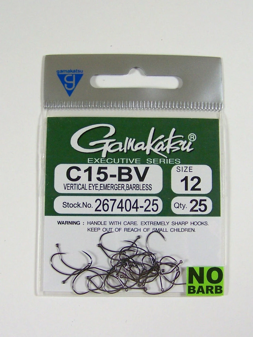 Gamakatsu C15-BV Barbless Fly Tying 1 Gamakatsu C15-BV Barbless Fly Tying