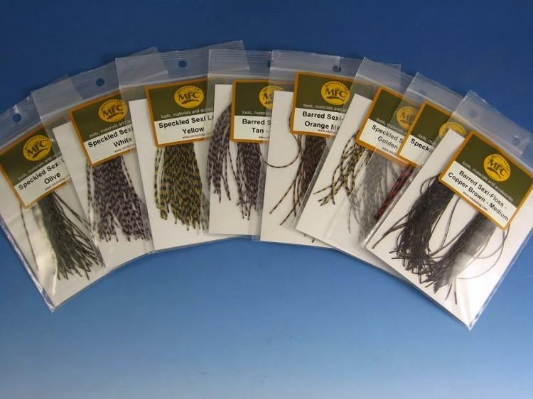 Montana Fly Company Fly Tying Barred Sexi Floss 1 Montana Fly Company Fly Tying Barred Sexi Floss