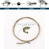Cutthroat Leaders 36" Dredger Spey Furled Leader Leader And Tippet