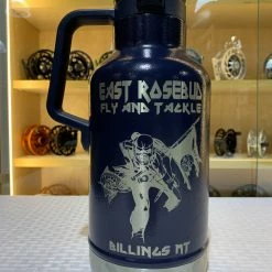 TroutNV East Rosebud Custom Merchandise ERFT 64 Oz. Easy Pour Growler