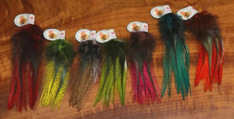 Hareline Coq De Leon UV2 Perdigon Fire Tail Feathers 1 Hareline Coq De Leon UV2 Perdigon Fire Tail Feathers