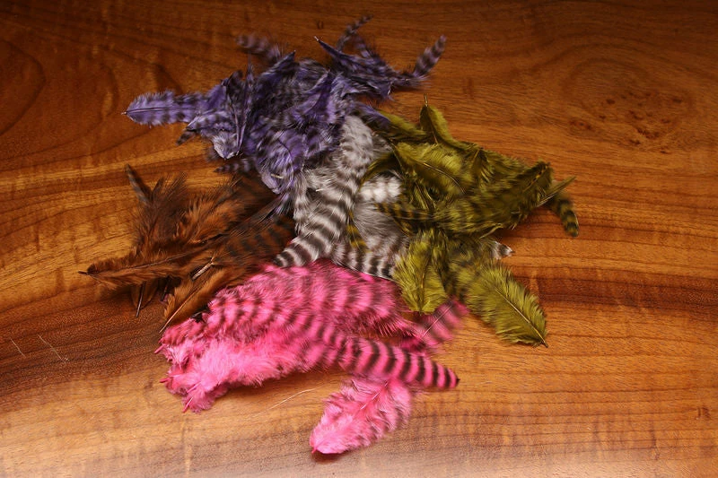 Hareline UV2 Grizzly Soft Hackle Fly Tying 1 Hareline UV2 Grizzly Soft Hackle Fly Tying