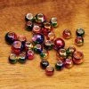 Hareline Fly Tying Multi-Hued Rainbow Brass Beads